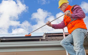 Backies soft wash roof cleaning